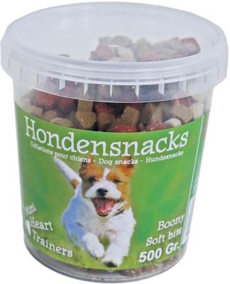 Boony h.snack emmer mini heart mix 500g - Gebr de boon