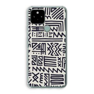 Marrakech print: Google Pixel 5 Transparant Hoesje