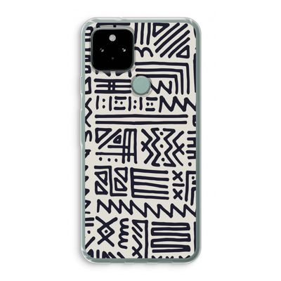 Marrakech print: Google Pixel 5 Transparant Hoesje