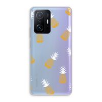 Ananasjes: Xiaomi 11T Pro Transparant Hoesje