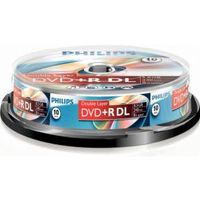 DVD+R Double layer 8.5GB 8xspeed spindle 10 stuks - thumbnail