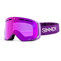 Sinner Olympia skibril - Mat Paars - Roze lens - thumbnail