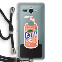 S(peach)less: Sony Xperia XZ2 Compact Transparant Hoesje met koord