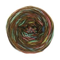 Gomitolo Denim Graffiti 360 Kleur: Bruin-Noga-Munt-Geel-Zalm-Roest - thumbnail