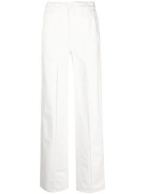 Cecilie Bahnsen jean Sixta à coupe droite - Blanc
