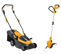 Stiga Collector 136E Kit Accu grasmaaier + Trimmer GT 100e | 20v | 2x 2.0Ah 2B1342068/ST2