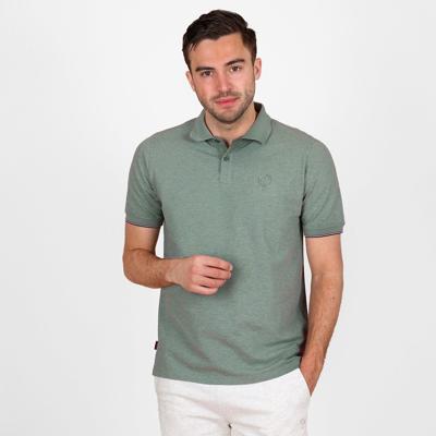 Heren Polo Toldijk - Lichtgroen Melange