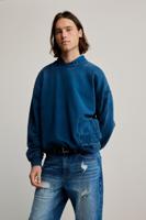 Effen sweatshirt logo - BLUE - XL