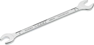 HAZET Dubbele steeksleutel 450N-8X9 · Buiten-zeskant-profiel · SW 8 x 9 mm