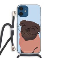 Ludo: iPhone 12 Transparant Hoesje met koord