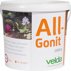 Velda All-Gonit 2500g - Krachtig Algenbestrijdingspoeder voor Vijvers tot 50k Liter