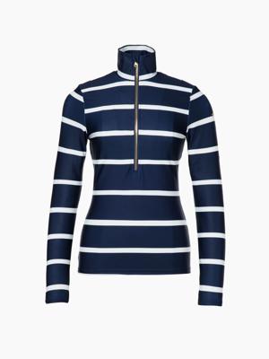 Goldbergh Maxime Pully Dames Breton Stripe Blue/Cream S