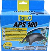 Tetra Luchtpomp APS 100 Grijs - Geluidsarme Aquariumluchtpomp 50-100L, Geluidsdemping, TÜV/GS Tetra Luchtpomp APS 100 Grijs - Geluidsarme Aquariumluchtpomp 50-100L, Geluidsdemping, TÜV/GS