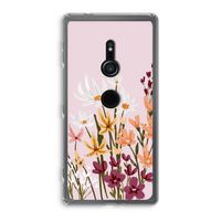 Painted wildflowers: Sony Xperia XZ2 Transparant Hoesje