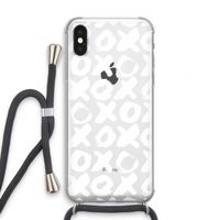 XOXO: iPhone X Transparant Hoesje met koord
