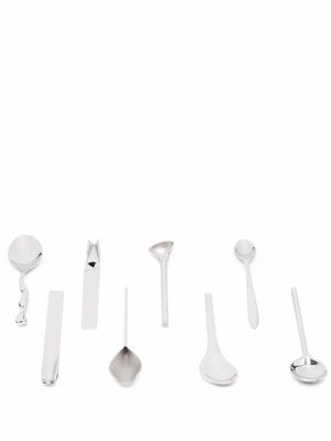 Alessi lot de cuillères à café et thé - Argent