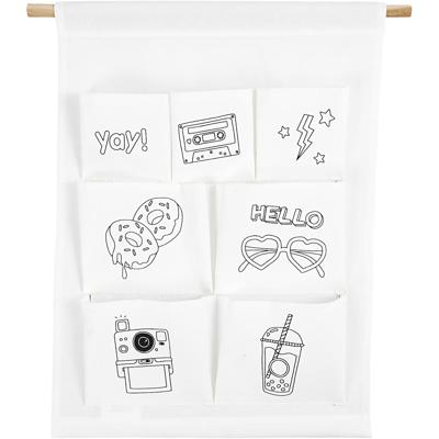 Creativ Company Hangende organizer wit