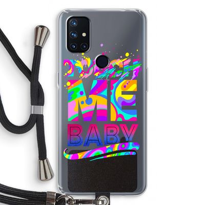 Touch Me: OnePlus Nord N10 5G Transparant Hoesje met koord