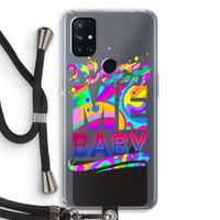 Touch Me: OnePlus Nord N10 5G Transparant Hoesje met koord