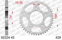AFAM Chain wheel 428 45z steel silver