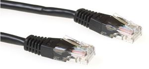 CAT6 UTP LSZH Patchkabel Zwart 0,50 M IB9900