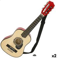 Kindergitaar Bontempi 28 x 75 x 8 cm (2 Stuks)