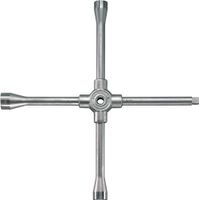 Stahlwille Kruissleutel | 24 x 27 x 32 x 20(3/4 inch 4-kant) | L520 mmxB520 mm | 1 stuk - 43030005 43030005 Stahlwille Kruissleutel | 24 x 27 x 32 x 20(3/4 inch 4-kant) | L520 mmxB520 mm | 1 stuk - 43030005 43030005