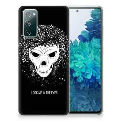 Silicone Back Case Samsung Galaxy S20 FE Skull Hair
