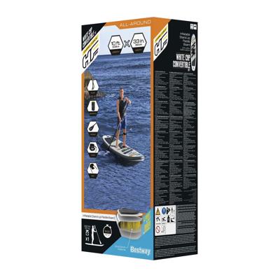 Bestway - hydro force white cap convertible sup set