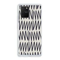 Marrakech Zigzag: Samsung Galaxy S10 Lite Transparant Hoesje