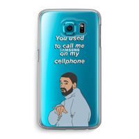 Hotline bling: Samsung Galaxy S6 Transparant Hoesje