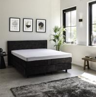Topper Hoeslaken Egyptisch Katoen Stretch 190x200 Cm Wit Zacht & Verkoelend Presence - Dekbed-Discounter.nl