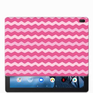 Lenovo Tab E10 Hippe Hoes Waves Pink