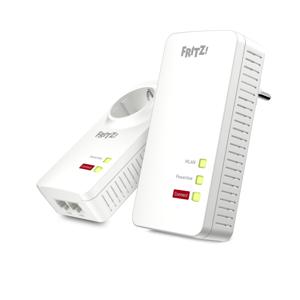 AVM FRITZ!Powerline 1260 WLAN Set Powerline WiFi netwerkkit 1200 MBit/s