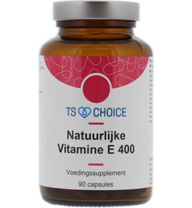 TS Choice Natuurlijke Vitamine E 400 Capsules