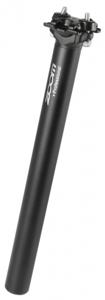 Zoom zadelpen vast 27.2 x 350 mm aluminium zwart