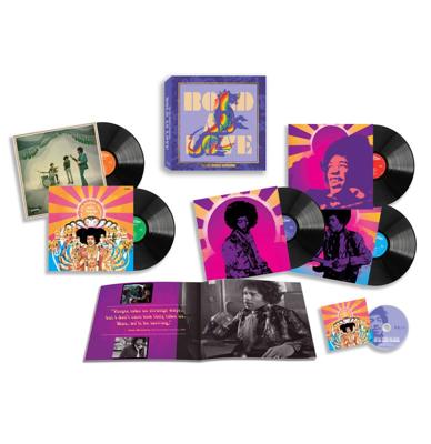 The Jimi Hendrix Experience - Bold As Love, The Axis: Bold As Love Sessions (Box Set) 5LP + Blu-Ray