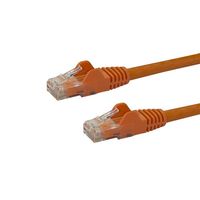 StarTech.com Cat6 netwerkkabel met snagless RJ45 connectoren UTP patchkabel oranje 0,5m - thumbnail