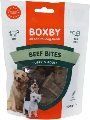 Boxby Beef Bites 100g