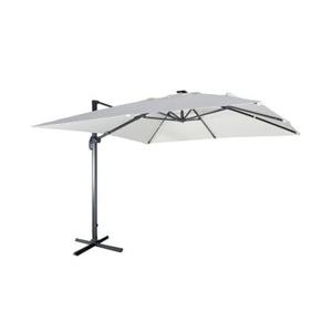 sweeek - Rechthoekige LED parasol 3x3m met hoes