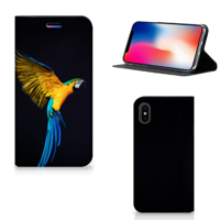 Apple iPhone X | Xs | Hoesje maken | Papegaai
