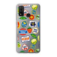 Fruitsticker: Huawei P Smart (2020) Transparant Hoesje