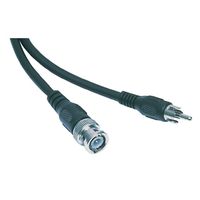 Valueline CABLE-461 coax-kabel 1,5 m BNC RCA Zwart