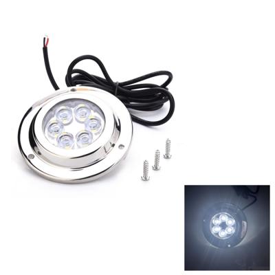 DC 10-30V 12W IP68 316 RVS 6 LEDs wit licht onderwater licht boot hoogvermogen Bright voor Marine / jacht
