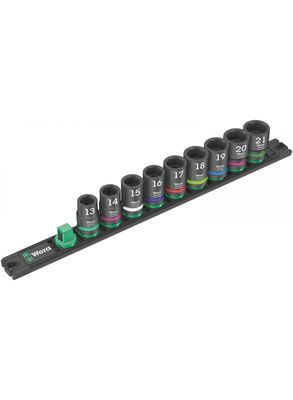 Wera Dop-magneetstrip C Impaktor 1 doppenset | 1/2"-aandrijving | 9-delig - 05005490001
