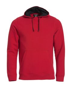 Clique 021041 Classic Hoody - Rood - XL