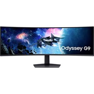 Samsung Odyssey G9 S49CG954EU Gaming monitor Energielabel G (A - G) 124.5 cm (49 inch) 5120 x 1440 Pixel 32:9 1 ms DisplayPort, HDMI, Hoofdtelefoon (3.5 mm