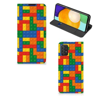 Samsung Galaxy A03s | Hoesje met Magneet | Blokken