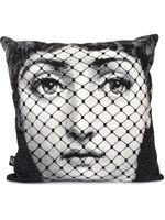 Fornasetti Burlesque photograph-print pillow - Noir