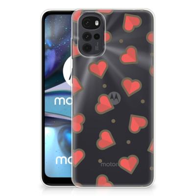 Motorola Moto G22 | TPU bumper | Hearts